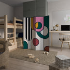 COOL STORY Dekorativer Paravent - 4-teilig