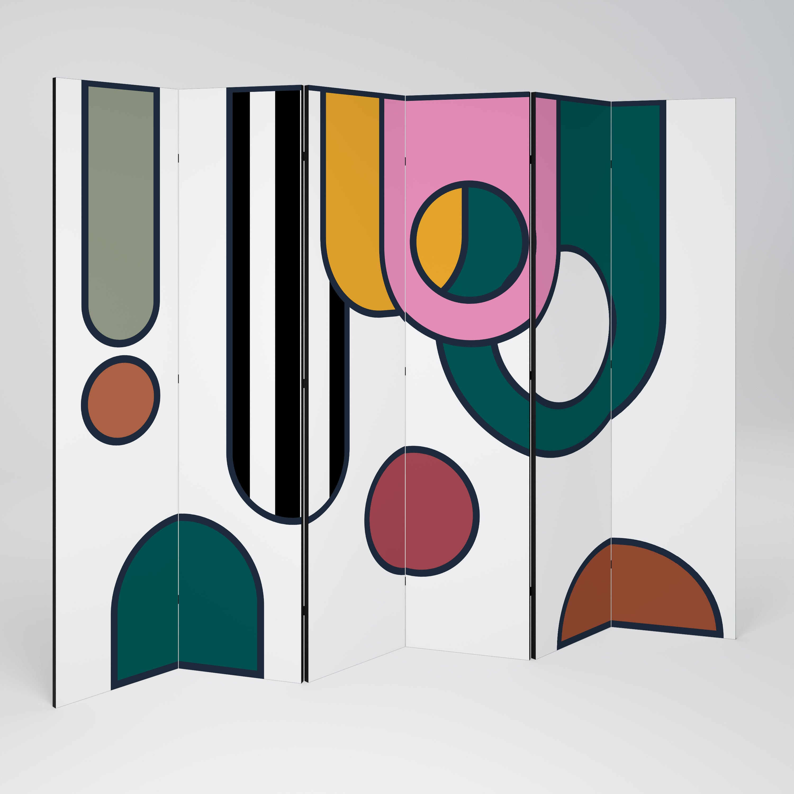 COOL STORY 6-teiliger Paravent