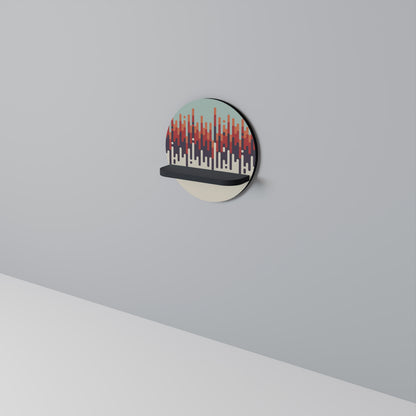CHROMA CONTOURS Dekoratives Wandregal