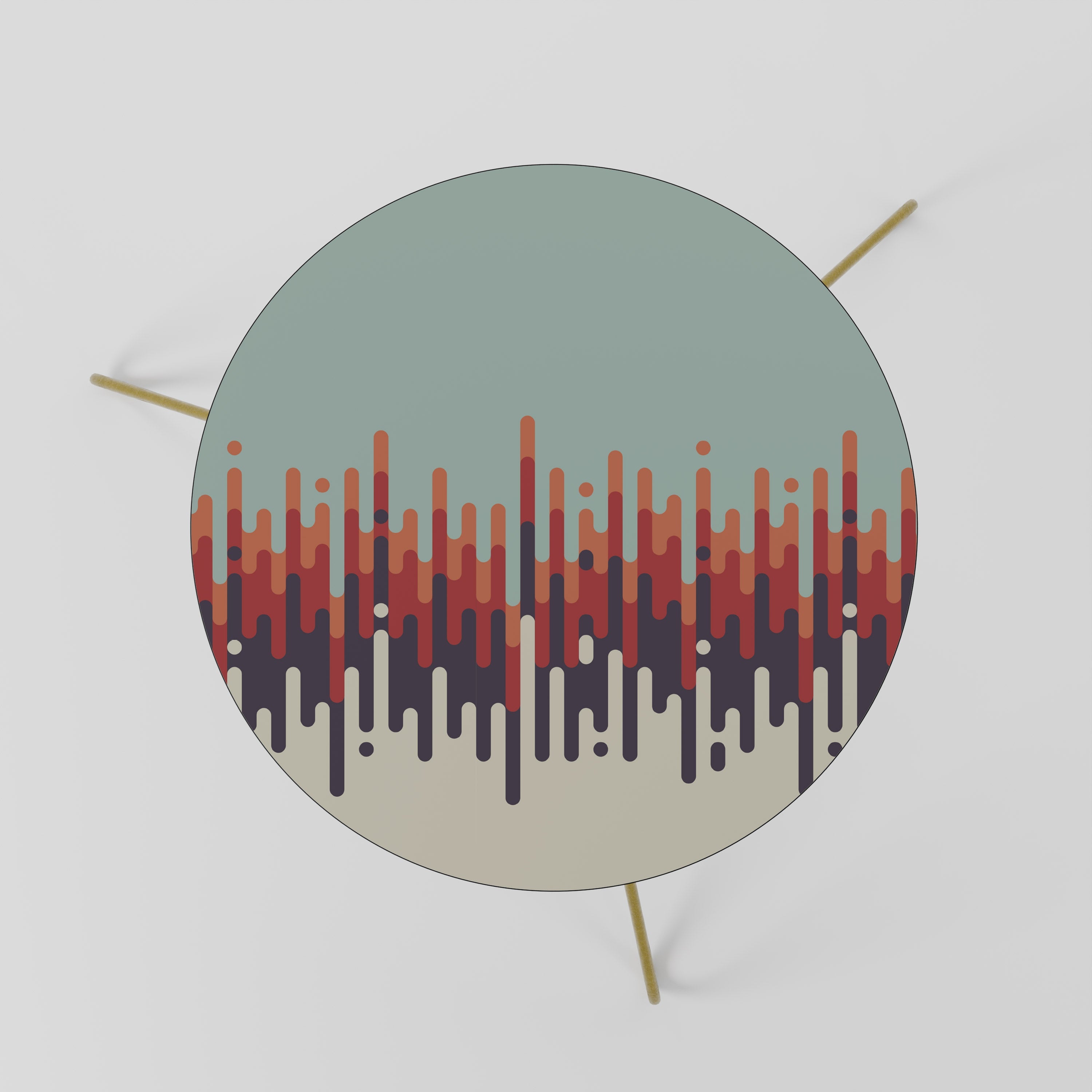 CHROMA CONTOURS Couchtisch 60