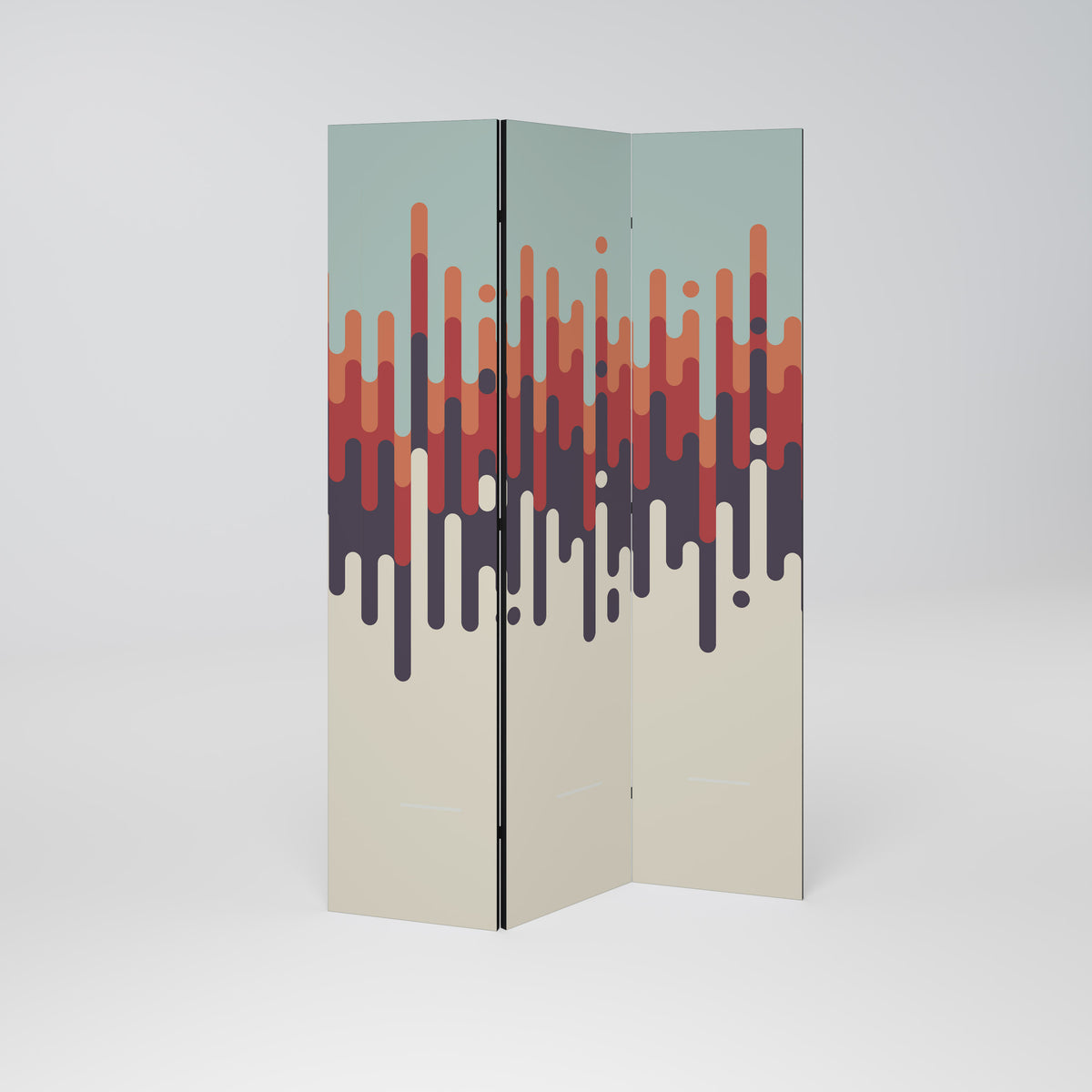 CHROMA CONTOURS 3-teiliger Paravent