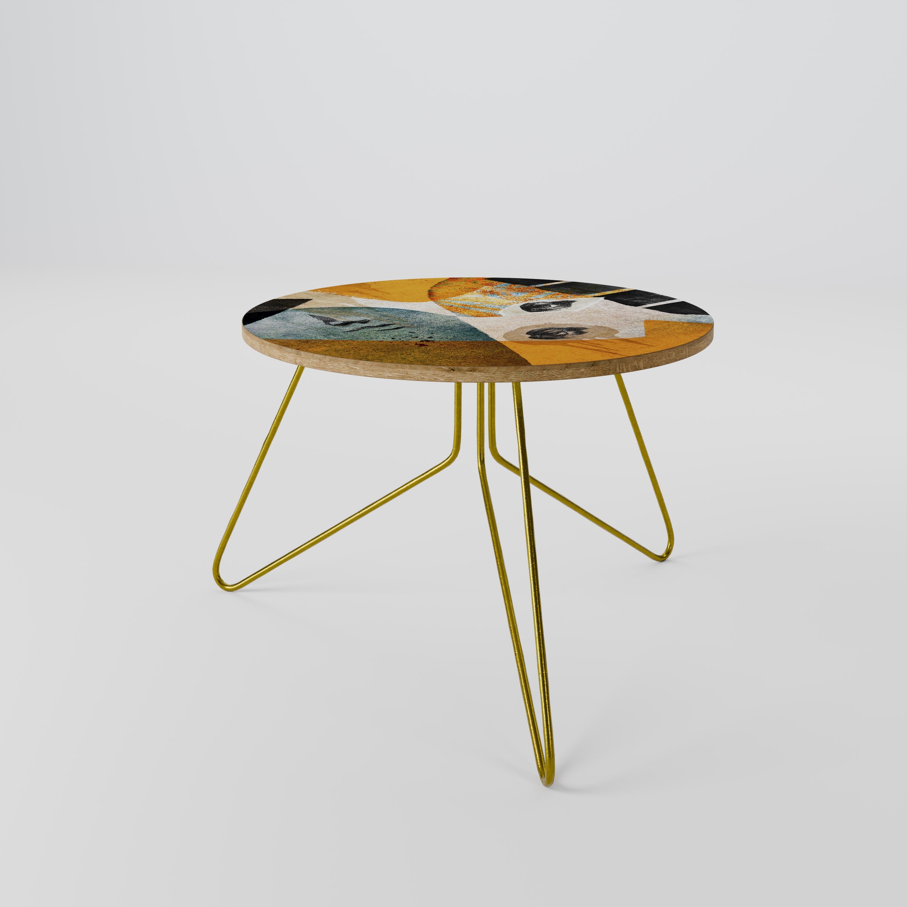 ABSTRACT FACES Couchtisch