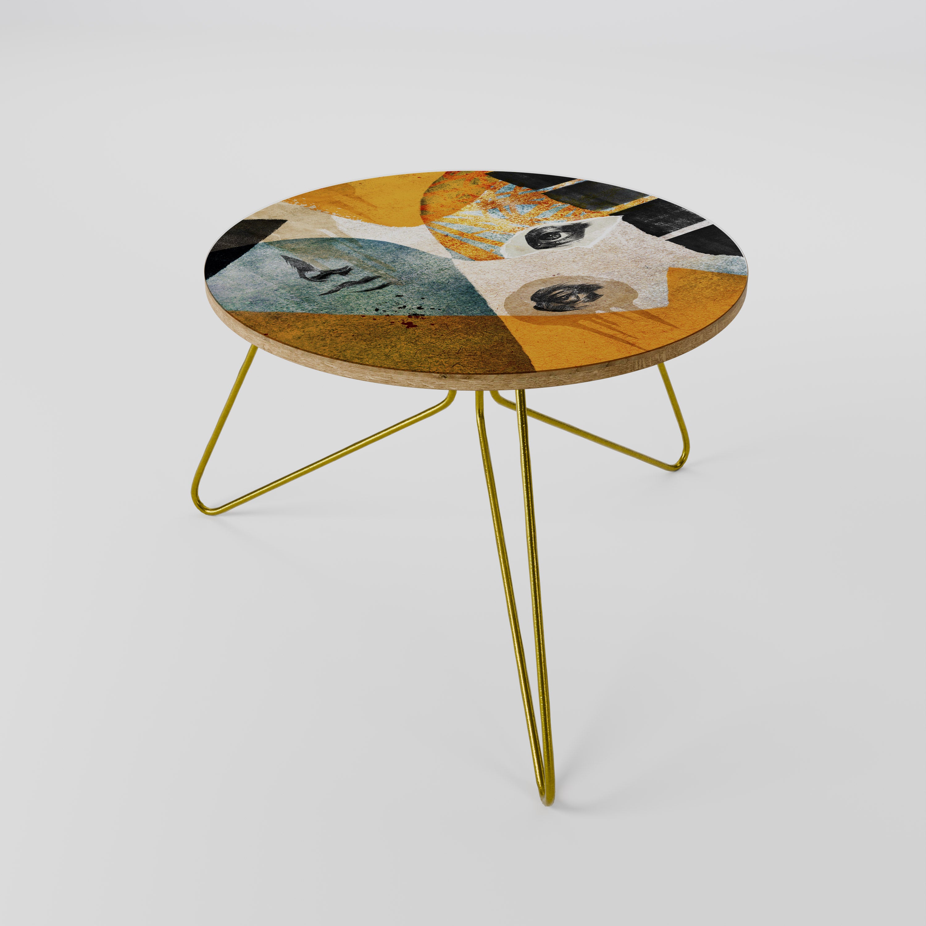 ABSTRACT FACES Couchtisch