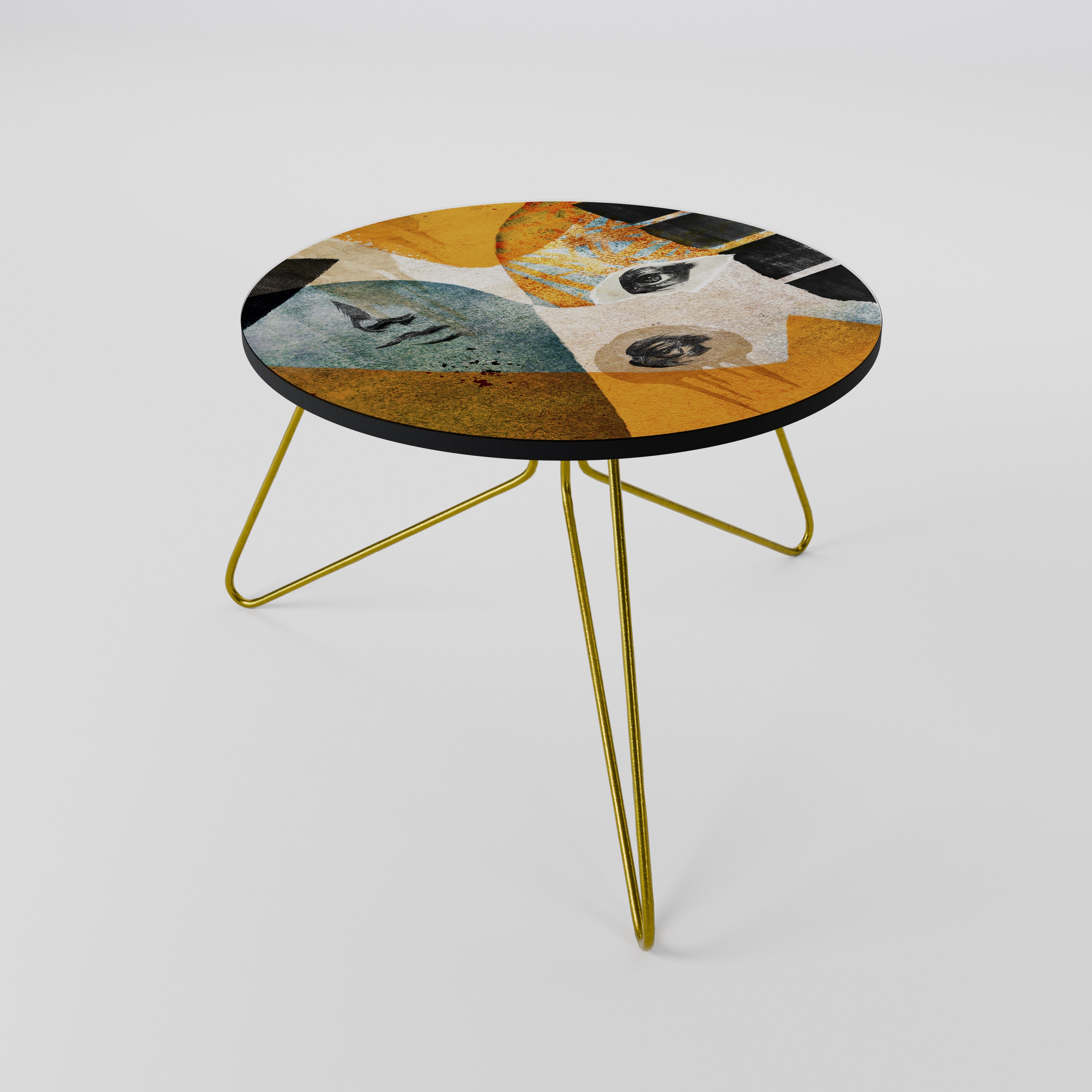ABSTRACT FACES Couchtisch