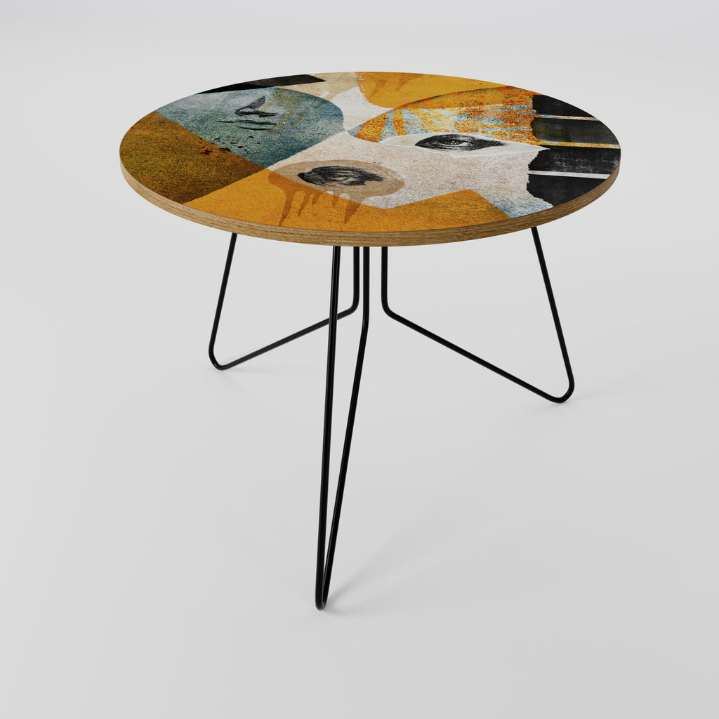 ABSTRACT FACES Couchtisch