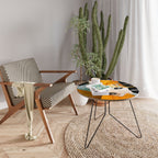 ABSTRACT FACES Couchtisch Ø 69 cm