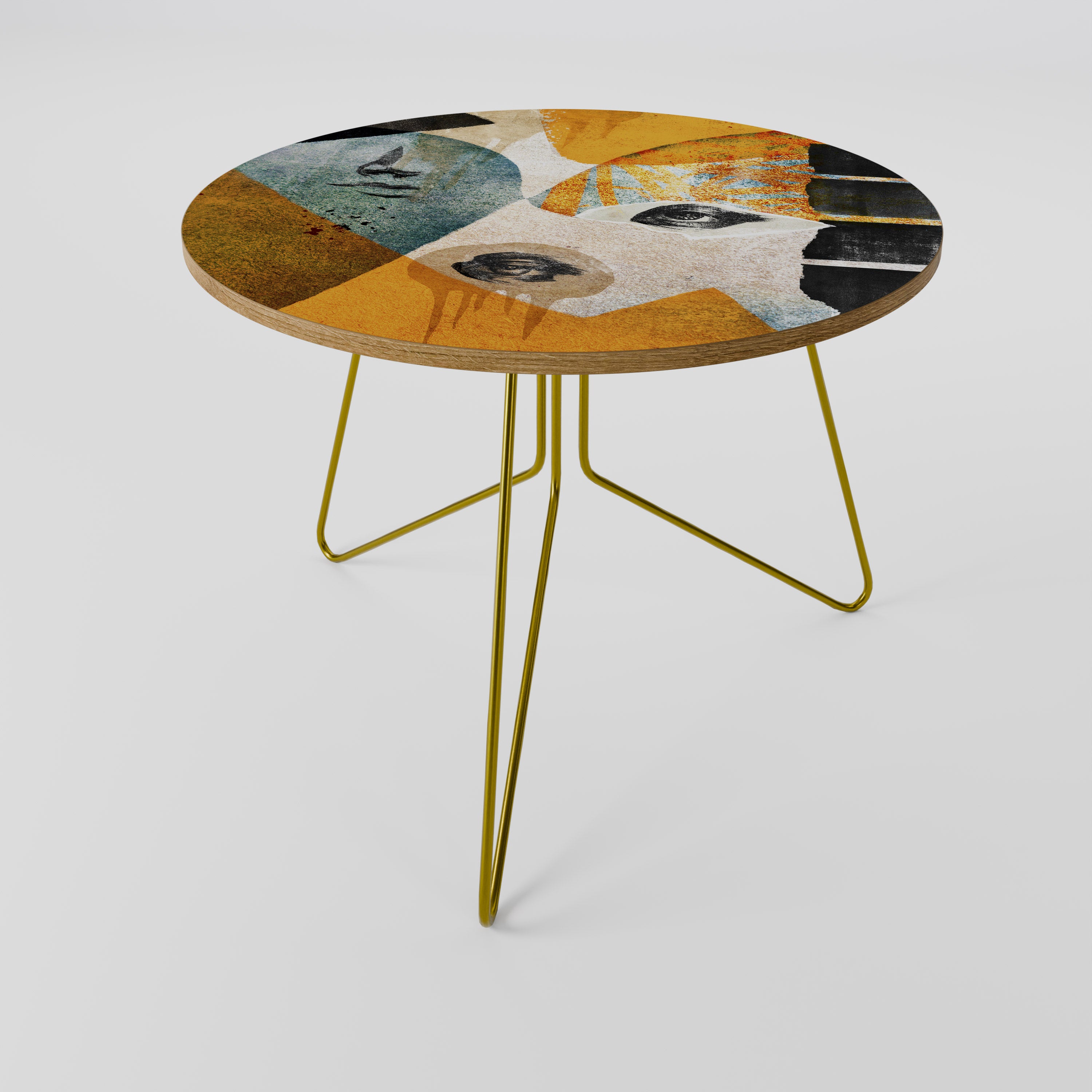 ABSTRACT FACES Couchtisch