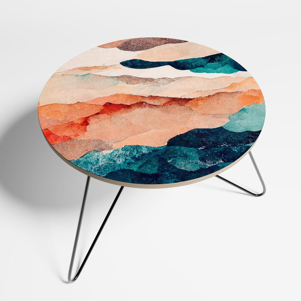 ABSTRACT LANDSCAPE Couchtisch 60