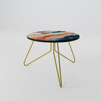 ABSTRACT LANDSCAPE Couchtisch Ø 60 cm