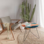 ABSTRACT LANDSCAPE Couchtisch Ø 69 cm