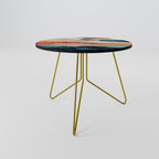 ABSTRACT LANDSCAPE Couchtisch Ø 69 cm