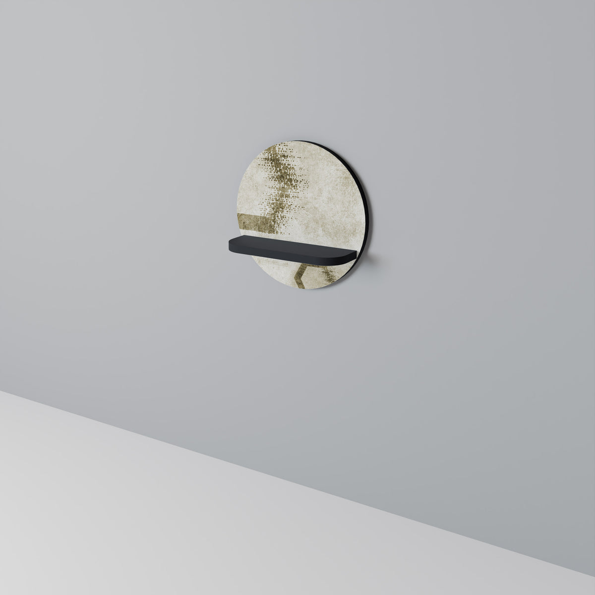 HEXAGONAL SHAPES Art Shelf