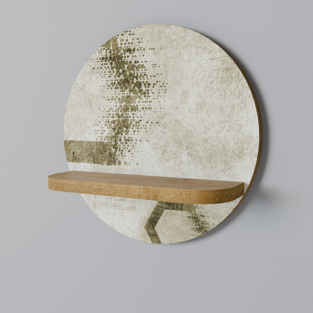 HEXAGONAL SHAPES Art Shelf