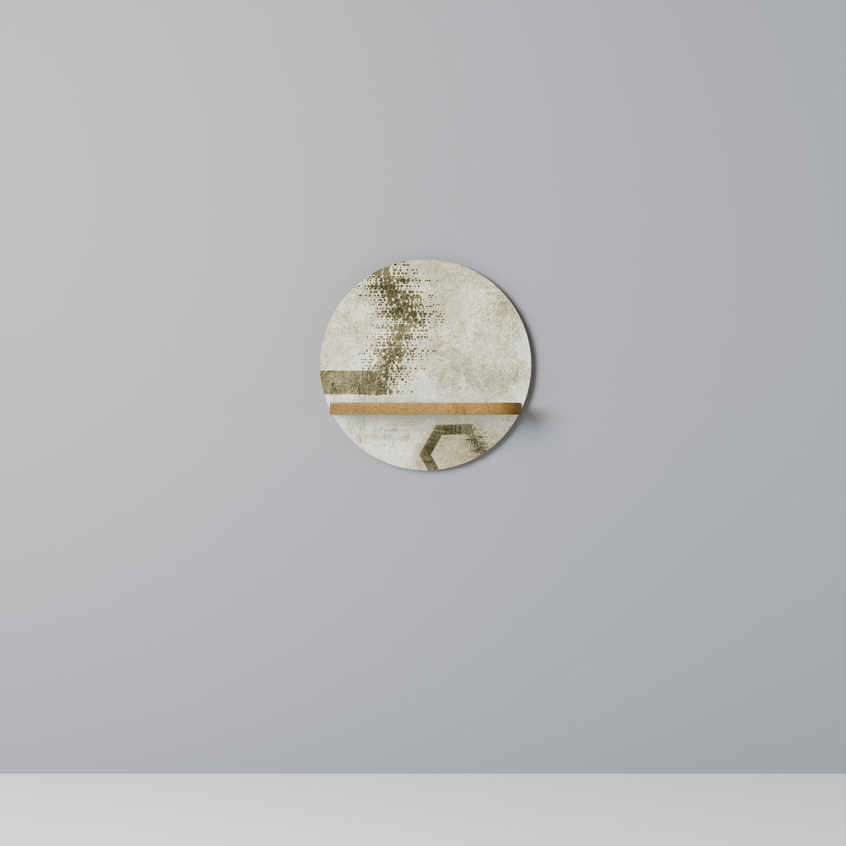 HEXAGONAL SHAPES Art Shelf