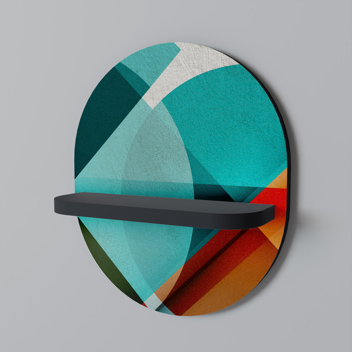 CIRCULAR RHAPSODY Art Shelf