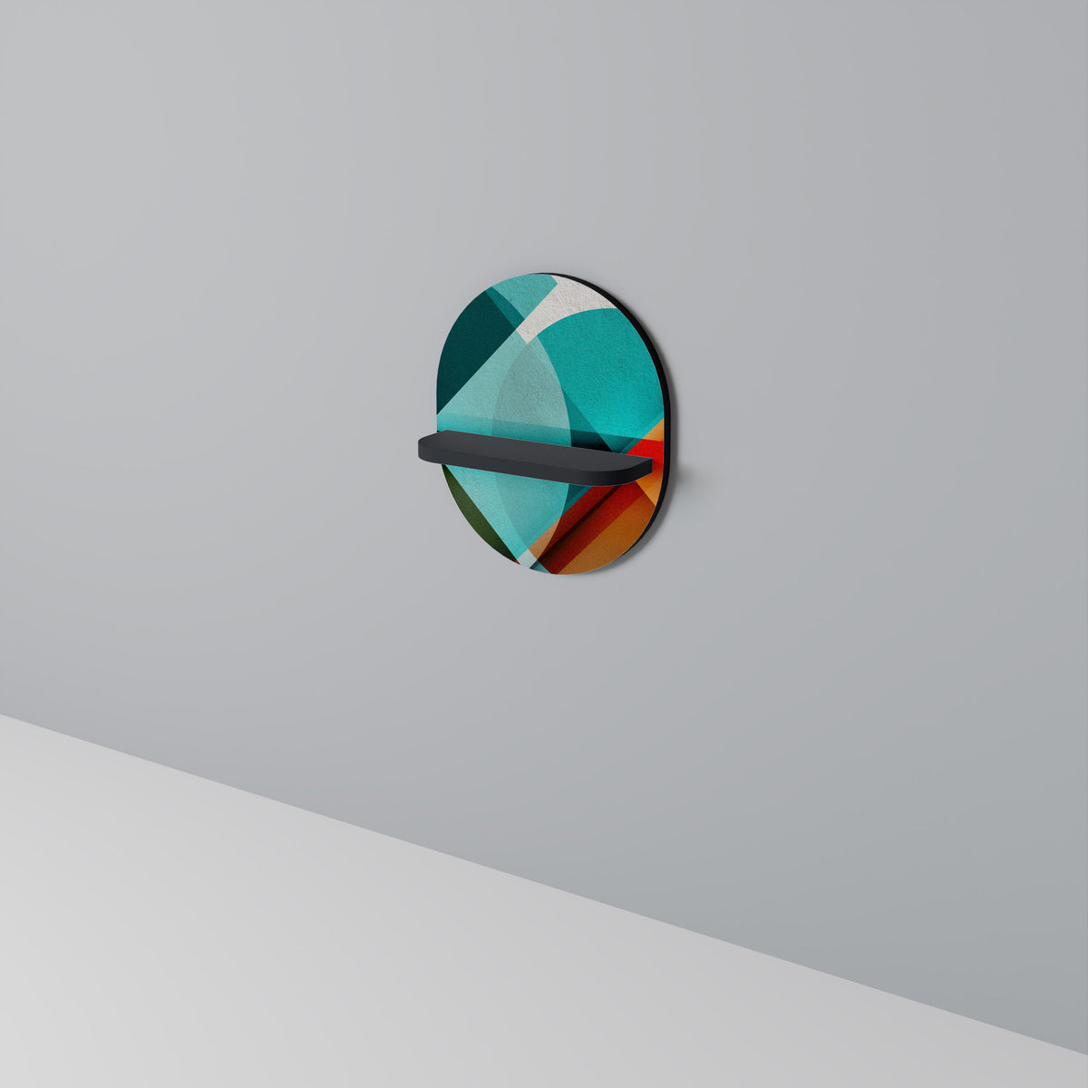 CIRCULAR RHAPSODY Art Shelf