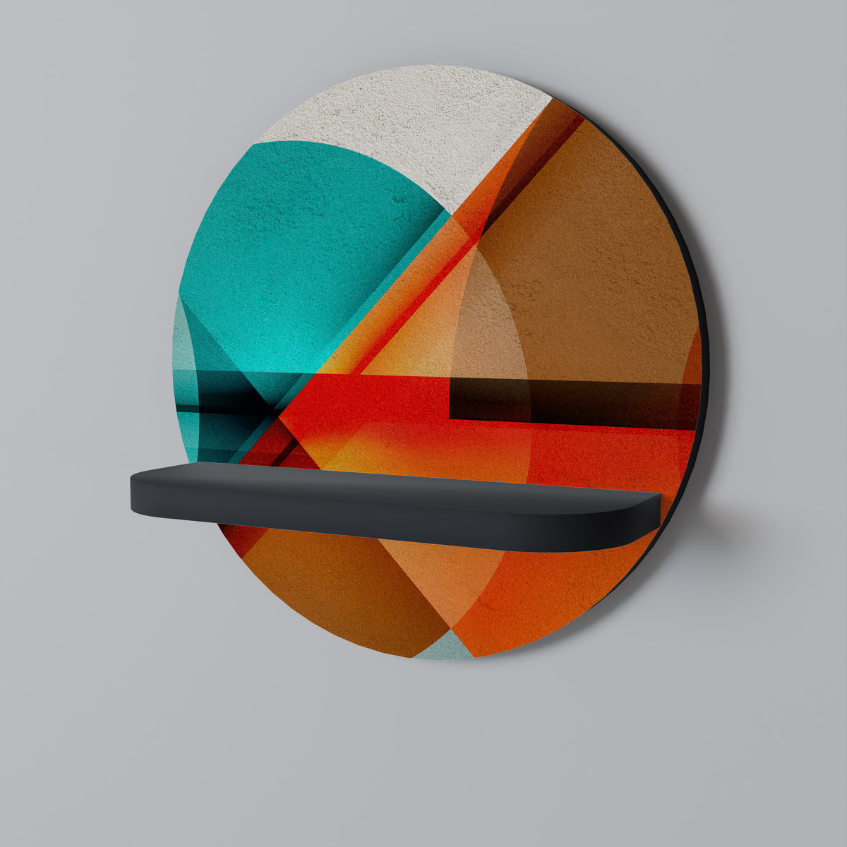 CIRCULAR RHAPSODY Art Shelf