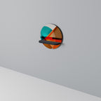 CIRCULAR RHAPSODY Rundes Kunstregal in Schwarz