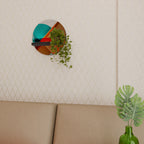 CIRCULAR RHAPSODY Rundes Kunstregal in Schwarz