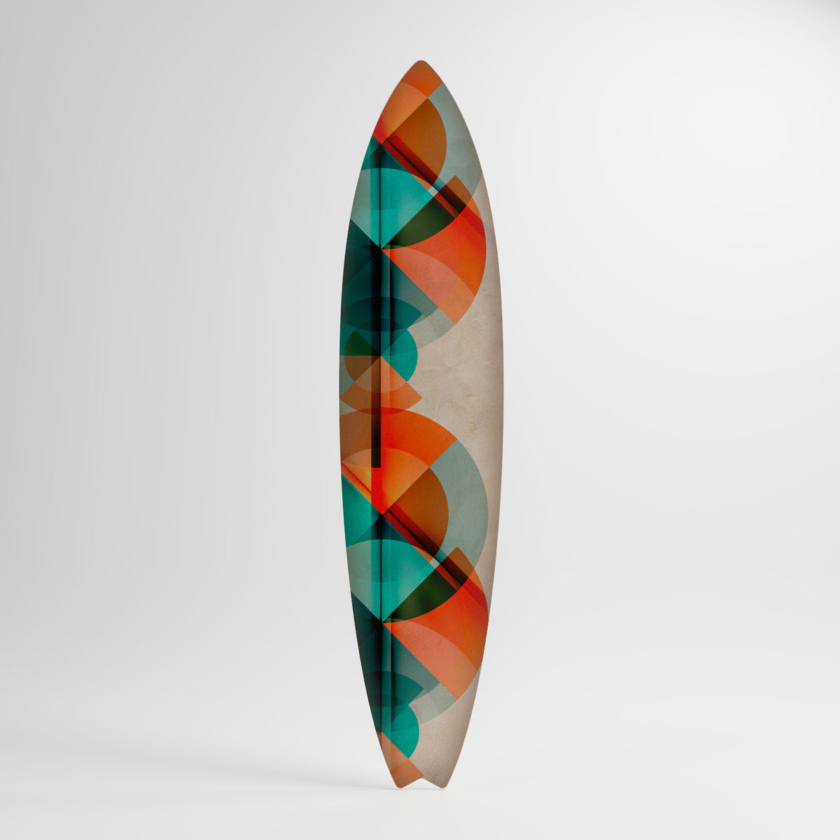 CIRCULAR RHAPSODY Deko-Surfboard