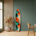 CIRCULAR RHAPSODY Deko-Surfboard