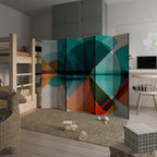 CIRCULAR RHAPSODY Dekorativer Paravent - 6-teilig