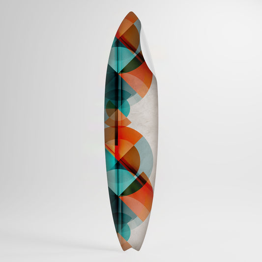 CIRCULAR RHAPSODY Surfboard-Wandsticker