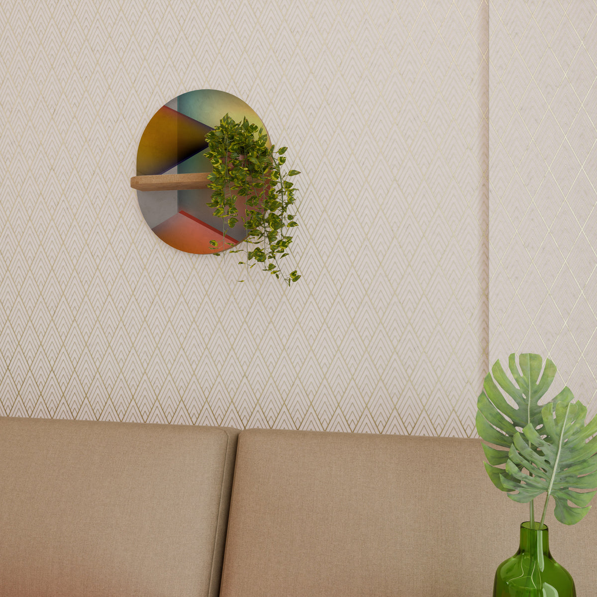 PIERCING SHARPNESS Art Shelf