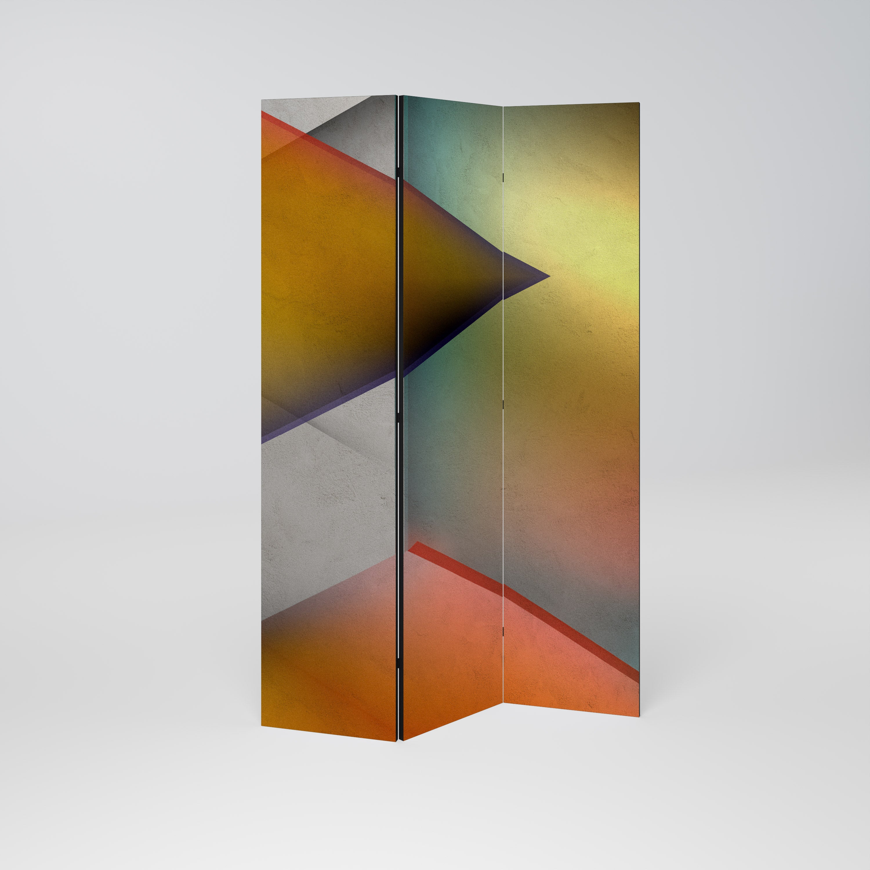 PIERCING SHARPNESS 3-Panel Room Divider