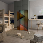 PIERCING SHARPNESS Dekorativer Paravent - 3-teilig