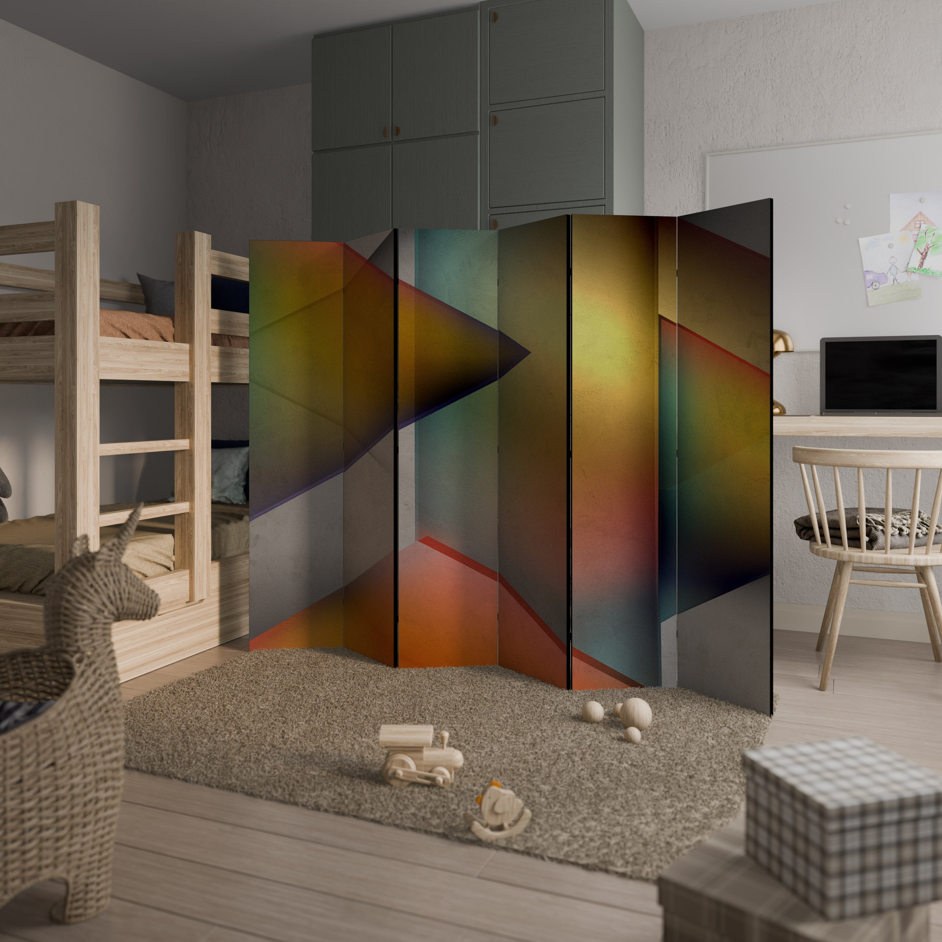 PIERCING SHARPNESS 6-teiliger Paravent