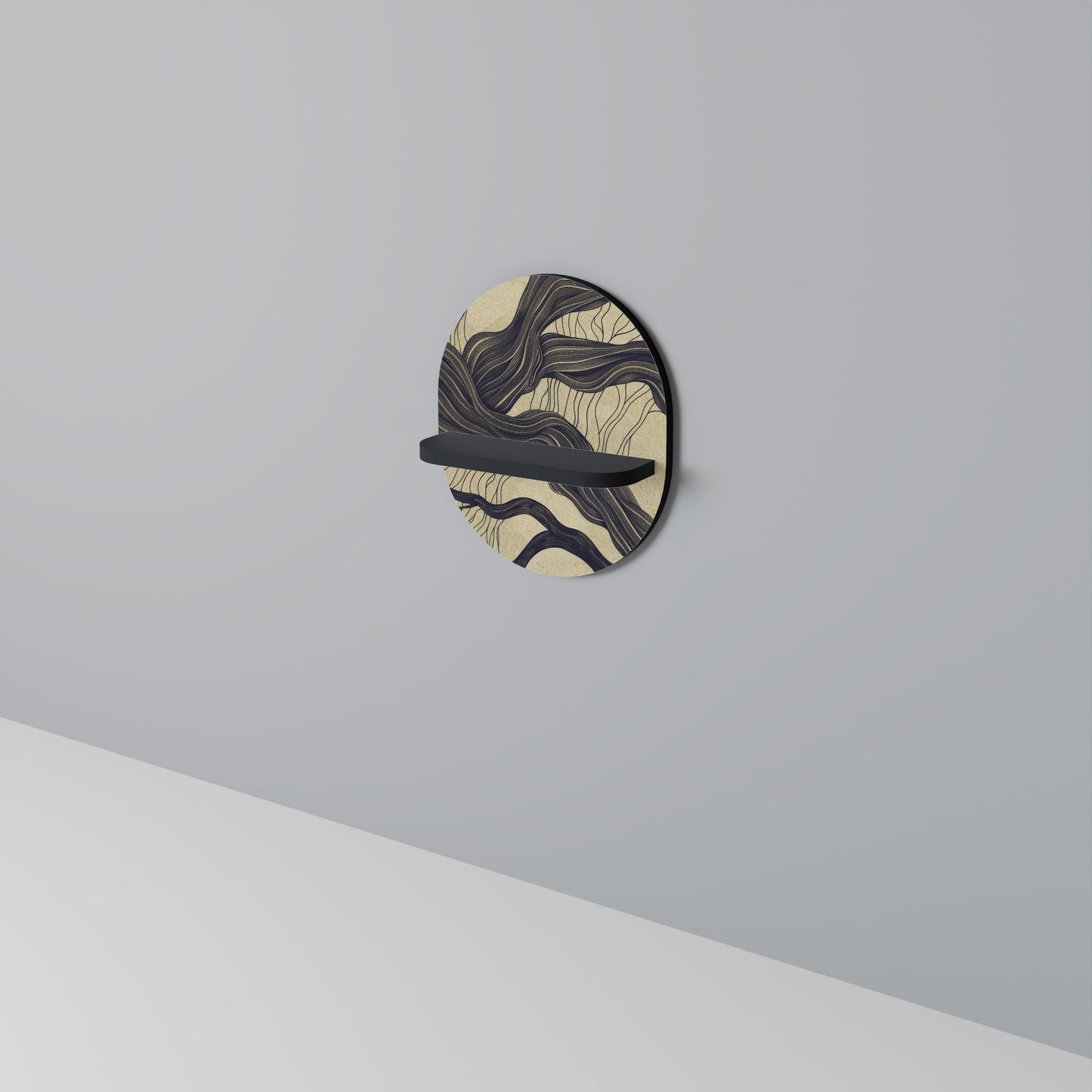 UNIFIED FRAGMENTS Dekoratives Wandregal