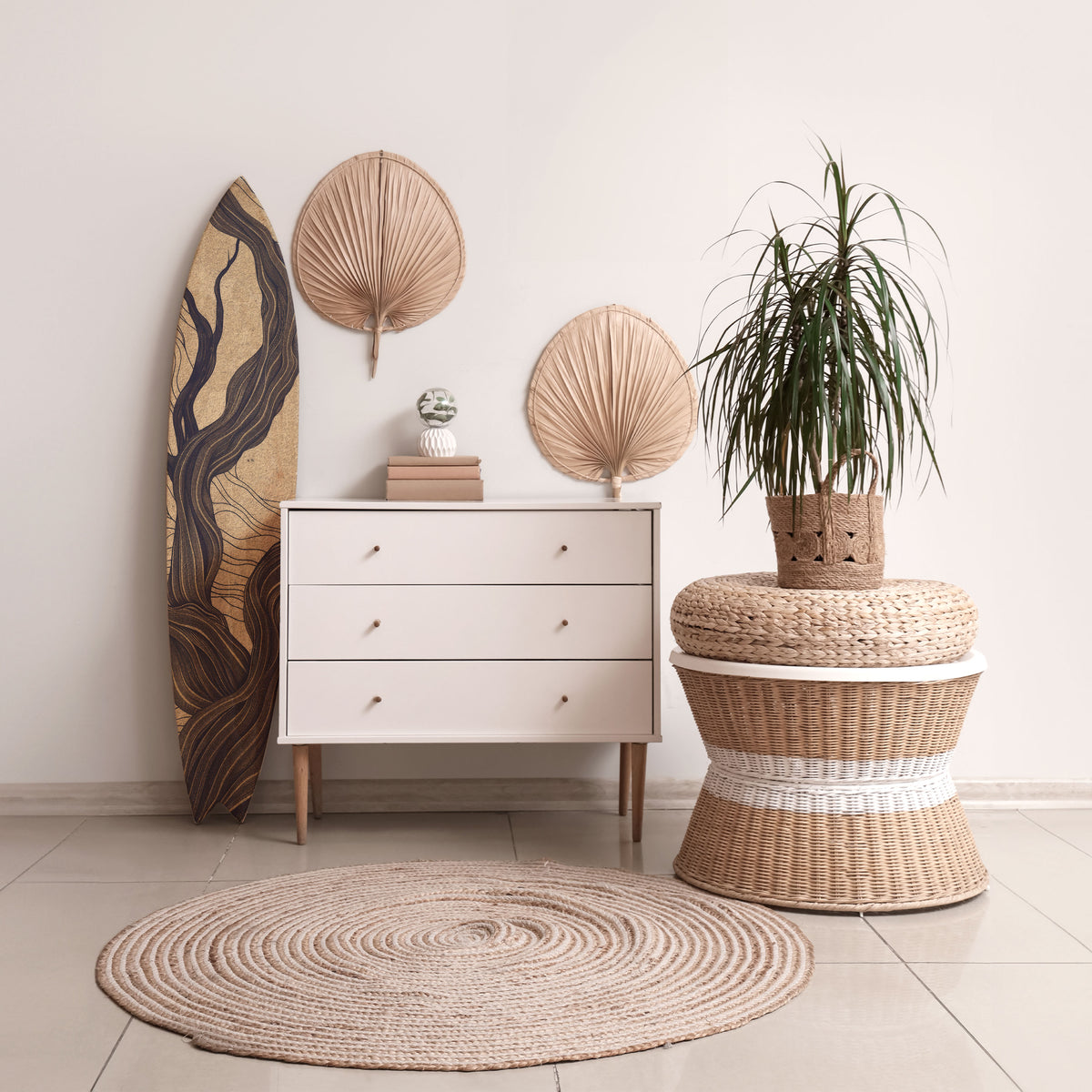 UNIFIED FRAGMENTS Deko-Surfboard