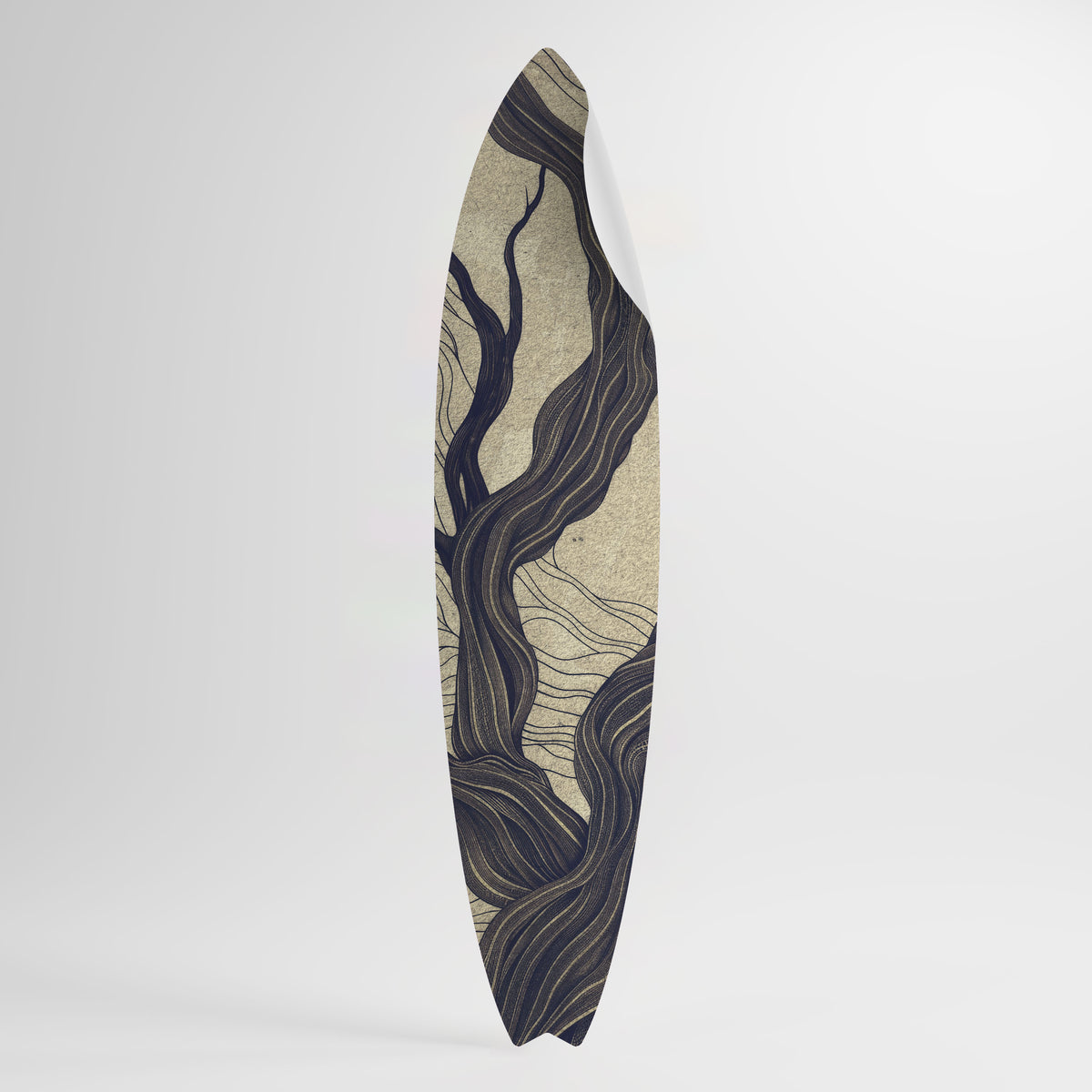 UNIFIED FRAGMENTS Surfboard-Wandsticker