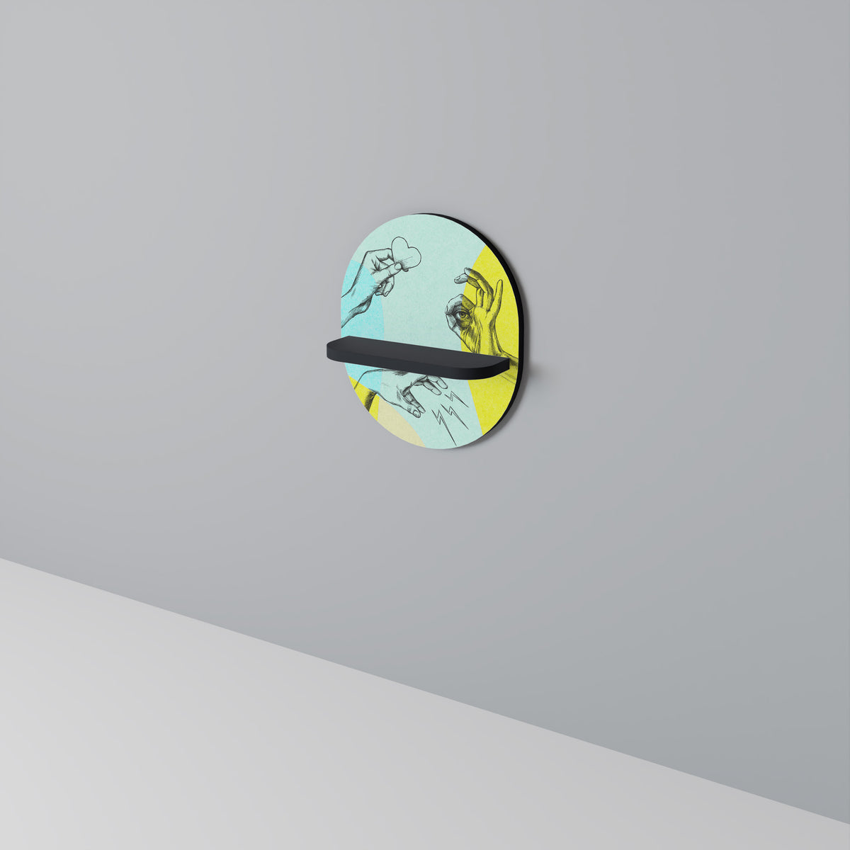 BODY LANGUAGE Art Shelf