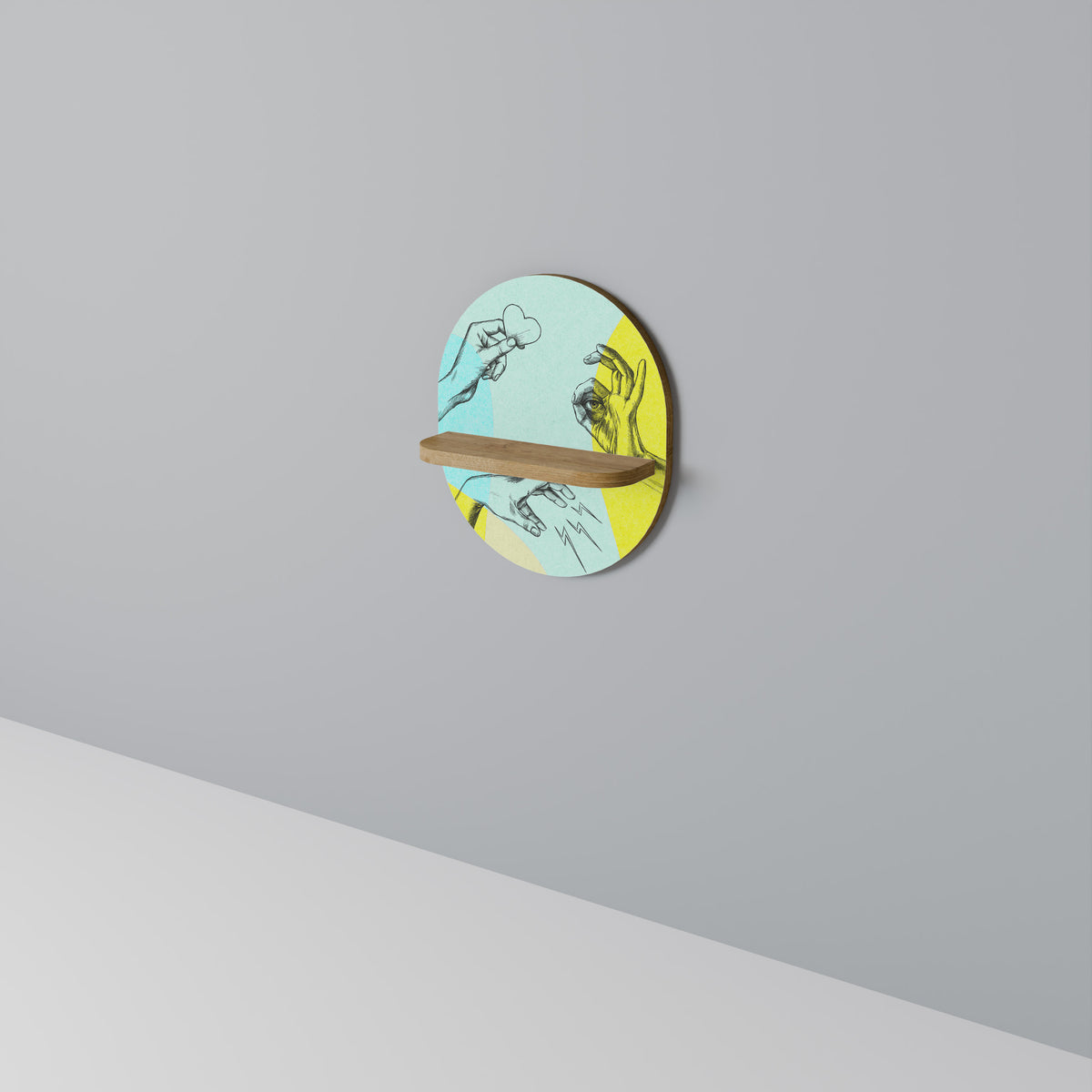 BODY LANGUAGE Art Shelf