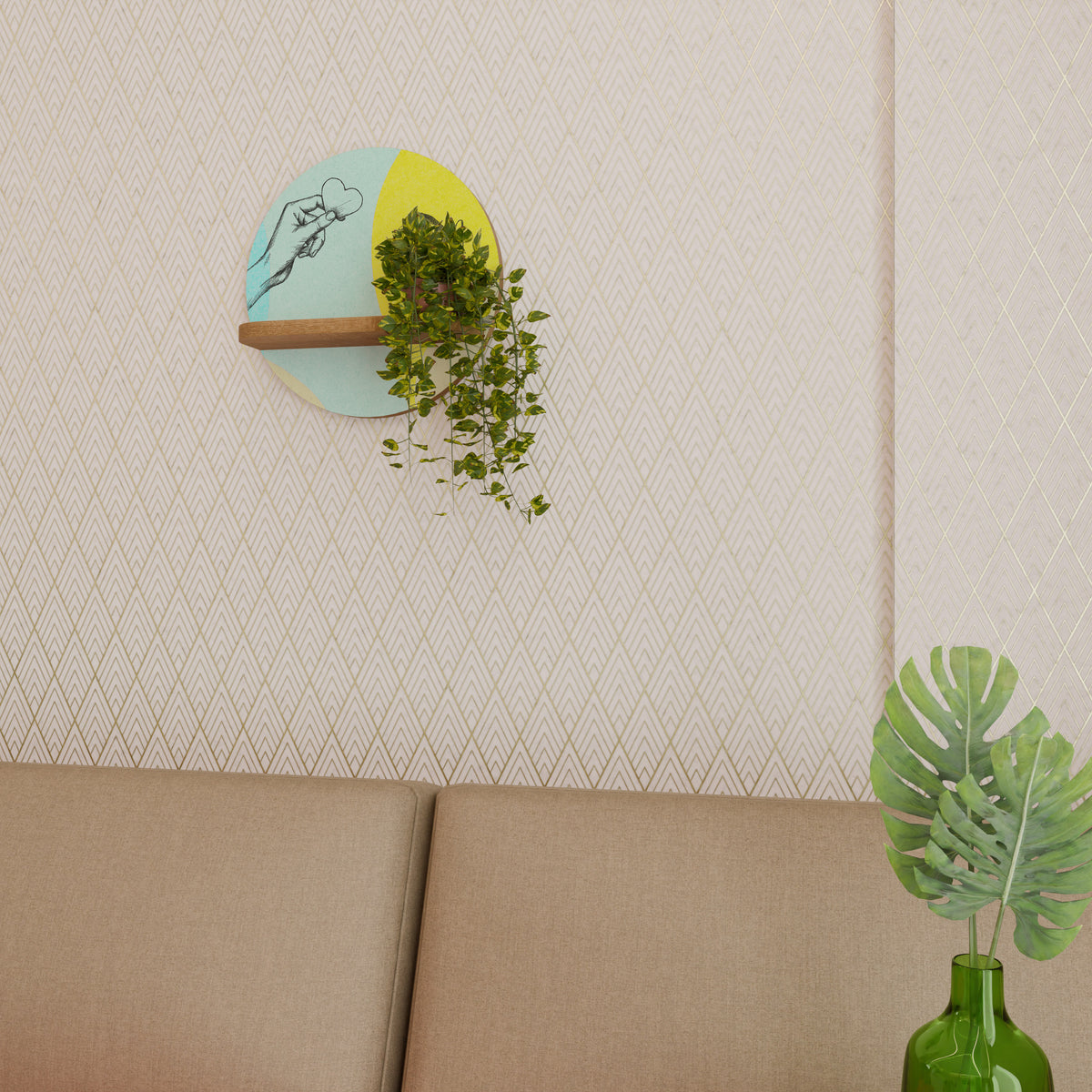 BODY LANGUAGE Art Shelf