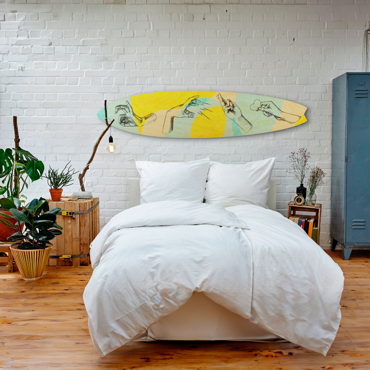 BODY LANGUAGE Deko-Surfboard