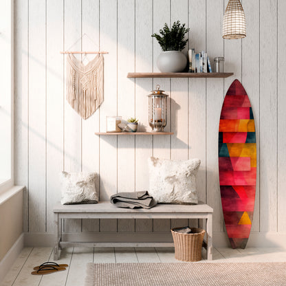 COLORFUL SOUNDS Deko-Surfboard