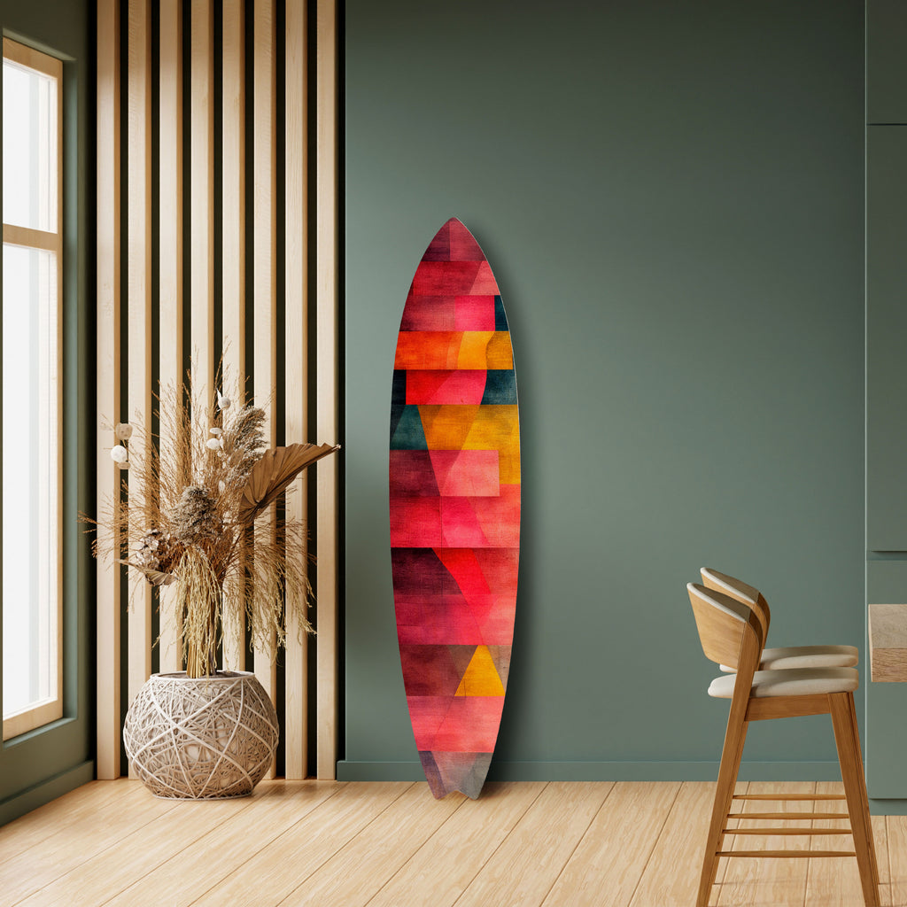 COLORFUL SOUNDS Deko-Surfboard
