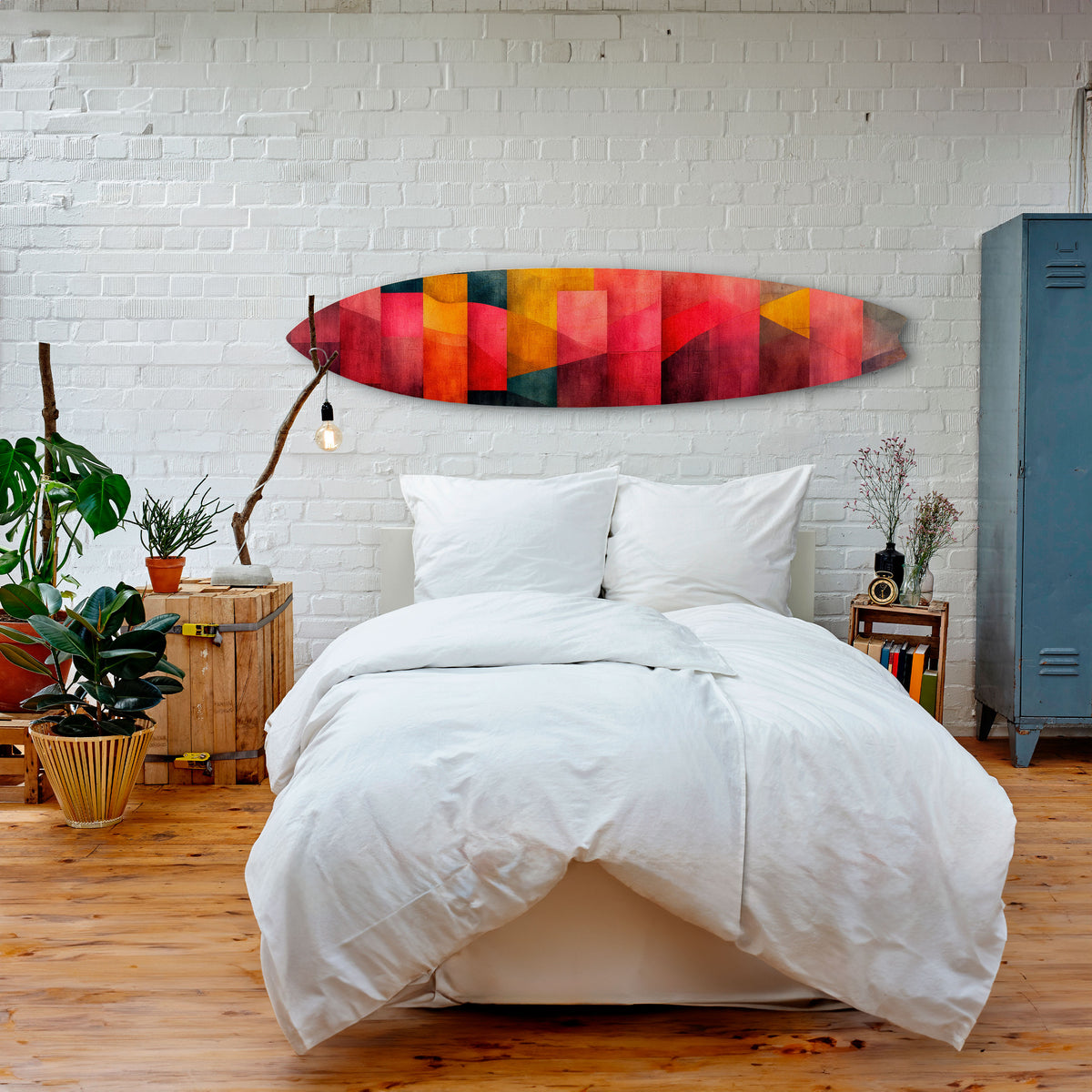 COLORFUL SOUNDS Deko-Surfboard