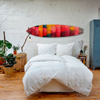 COLORFUL SOUNDS Deko-Surfboard