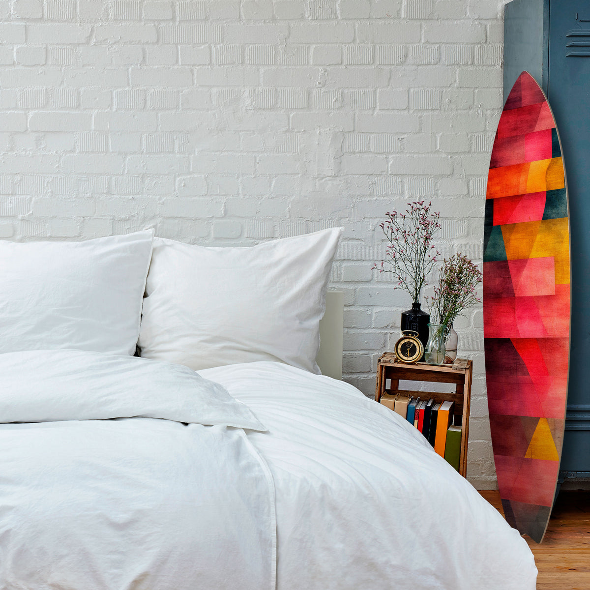 COLORFUL SOUNDS Deko-Surfboard