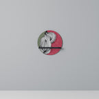 BE TOGETHER Rundes Kunstregal in Schwarz