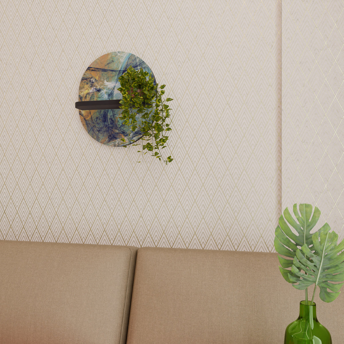 ABSTRACT THOUGHTS Art Shelf