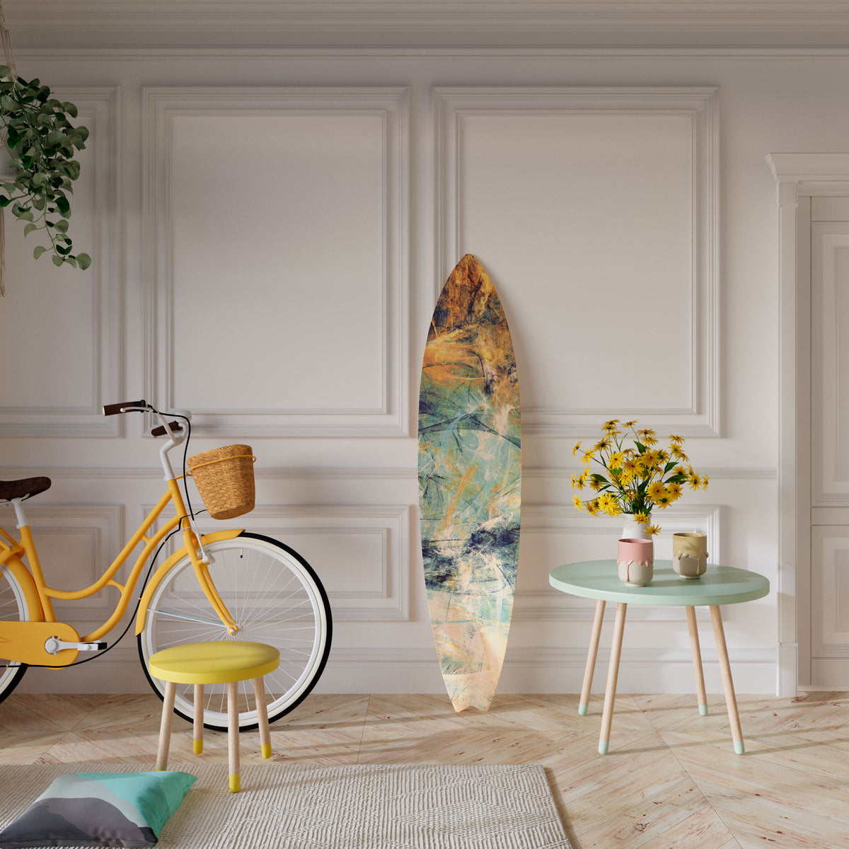 ABSTRACT THOUGHTS Deko-Surfboard