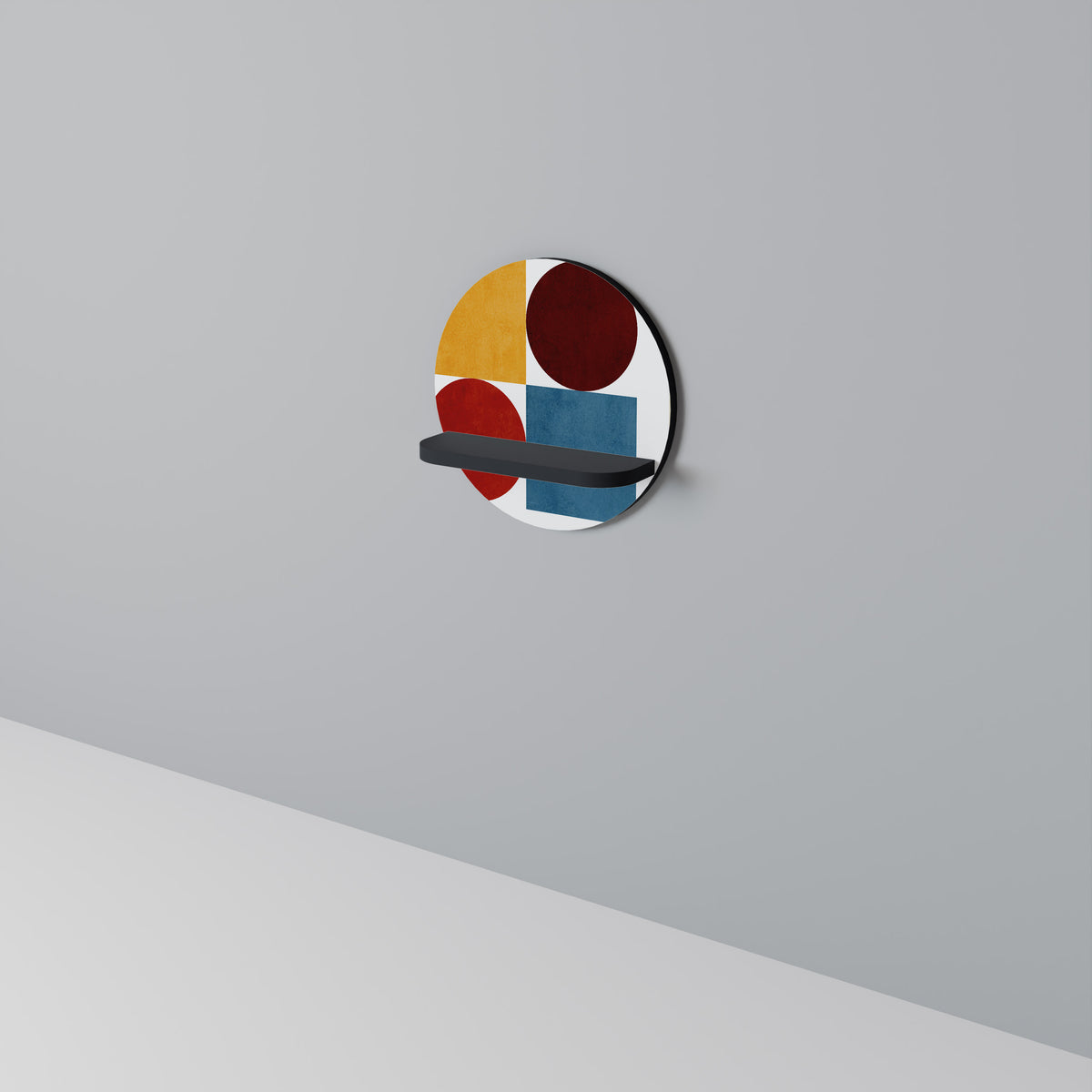 GEOMETRIC PUZZLE Dekoratives Wandregal