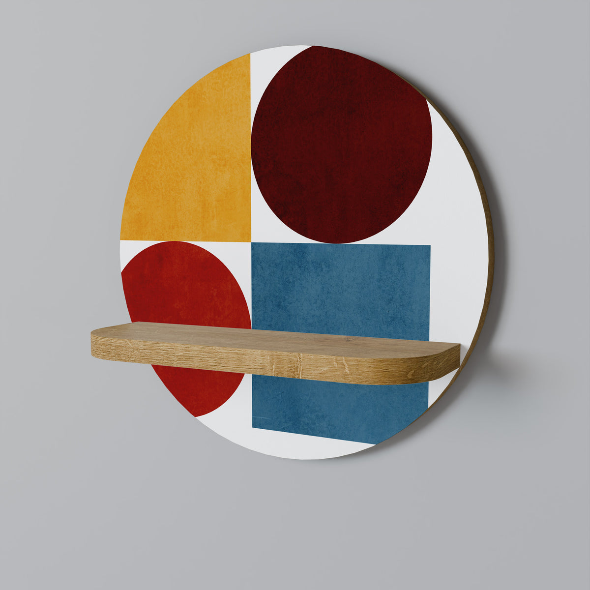 GEOMETRIC PUZZLE Art Shelf