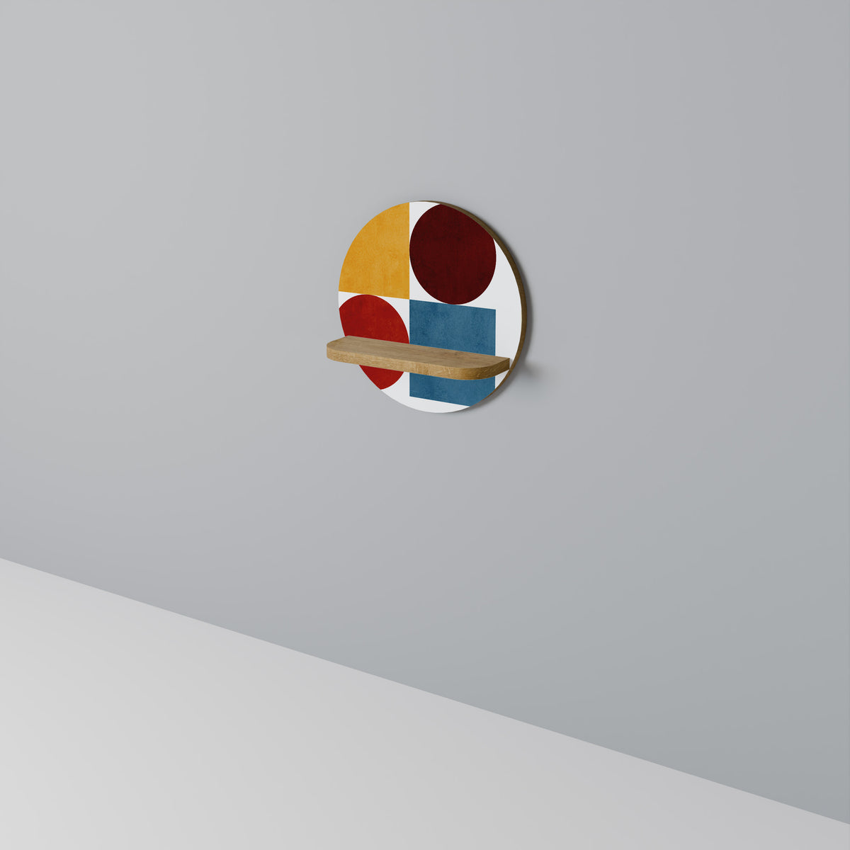 GEOMETRIC PUZZLE Dekoratives Wandregal