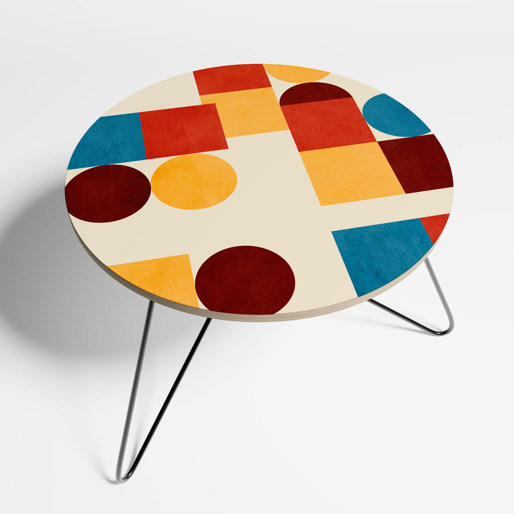 GEOMETRIC PUZZLE Couchtisch 60